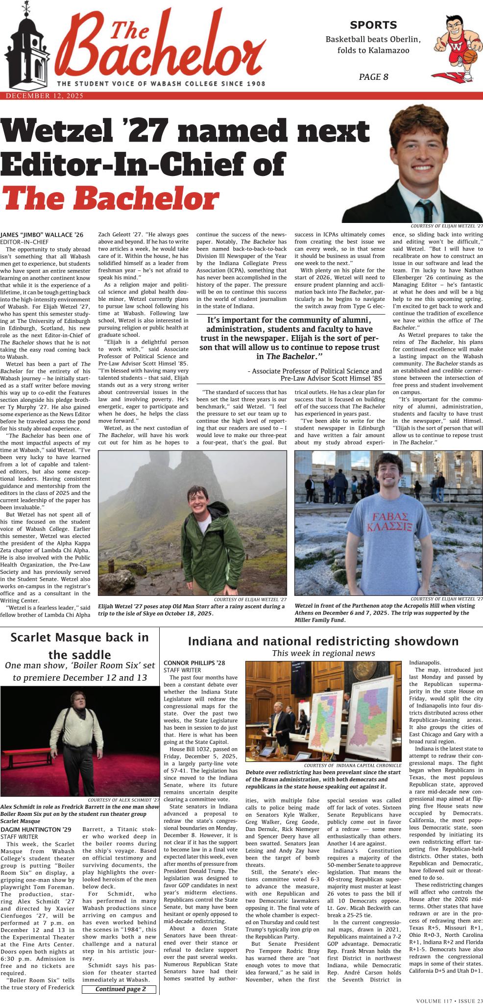 The Bachelor: 12/12/2025