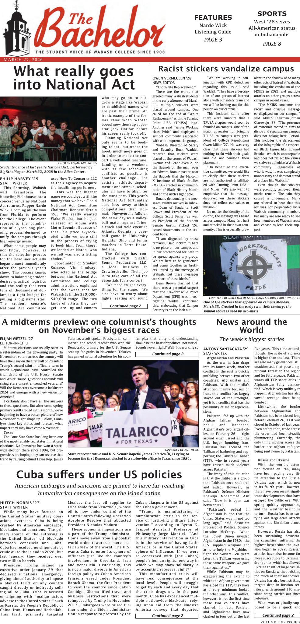 The Bachelor: 3/27/2026