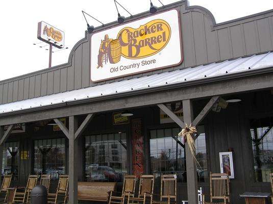 a front view of a store