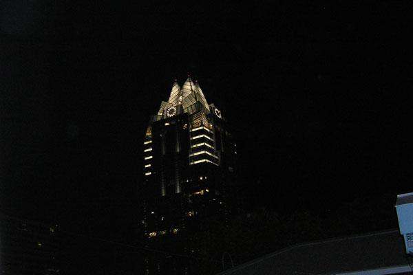 a building with a clock on top