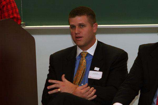 a man in a suit and tie