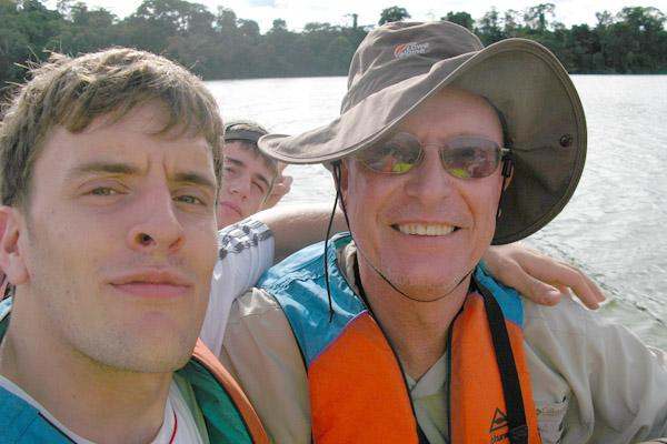 a group of men taking a selfie