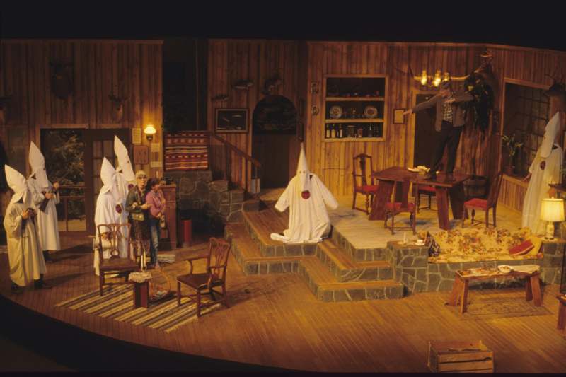a scene from a play