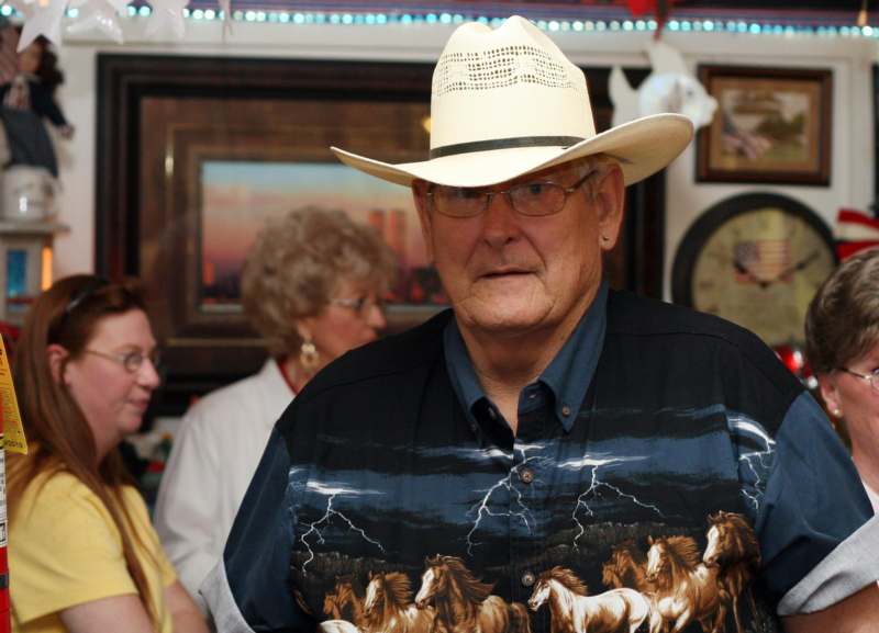 a man wearing a cowboy hat