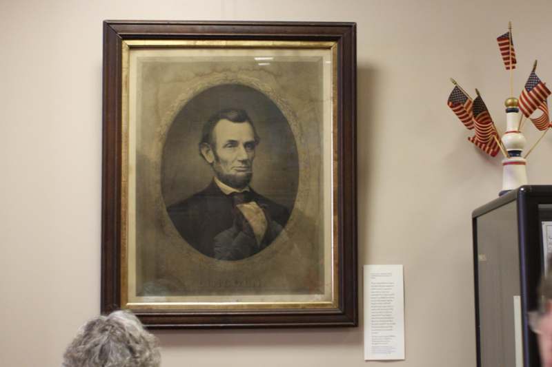 a framed portrait of a man