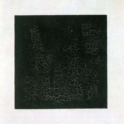a black square with white spots