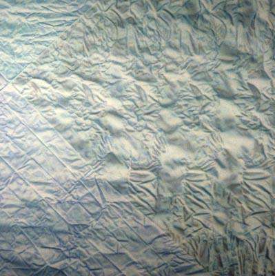 a close-up of a white sheet