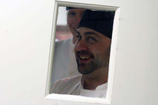 a close-up of a chef