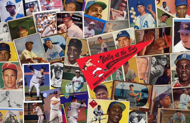 a collage of baseball cards