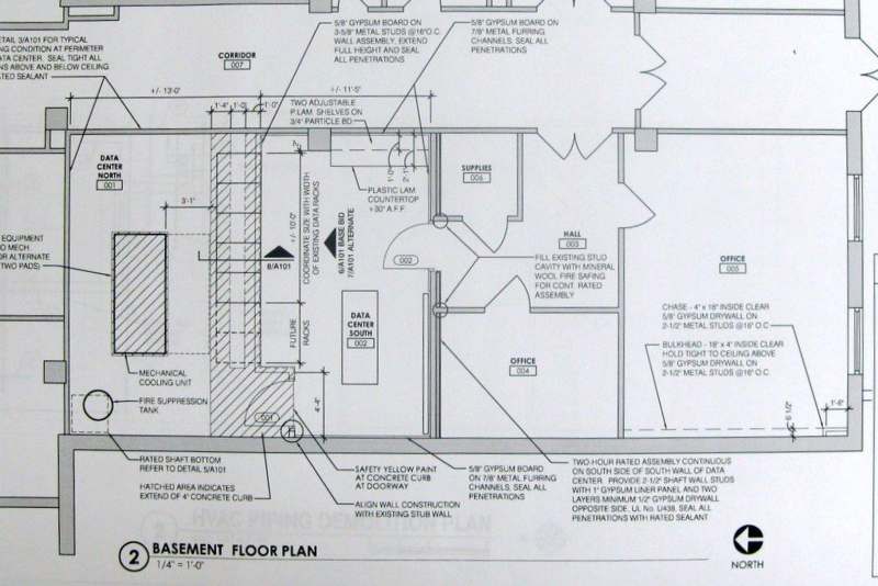 a floor plan of a basement