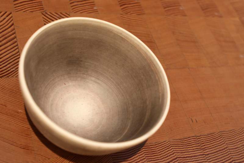 a bowl on a table