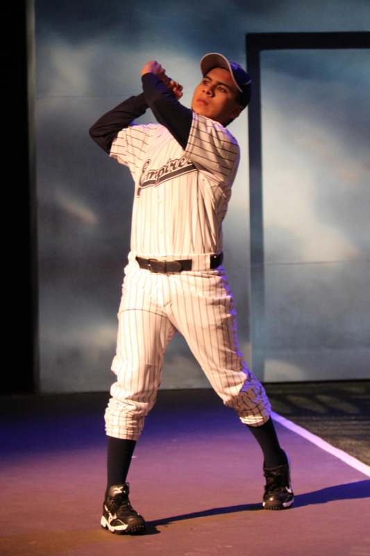 a man in a baseball uniform