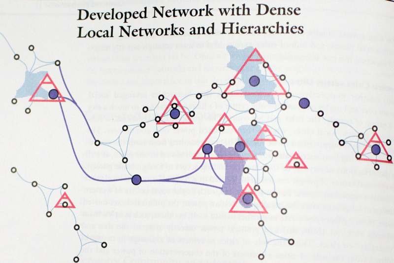 a map of a network