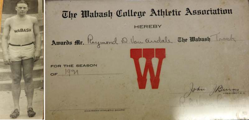 a certificate of a college