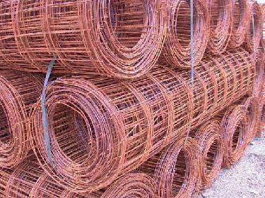 a close-up of several rolls of wire
