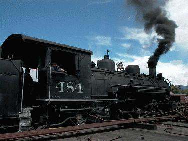 a train on the tracks