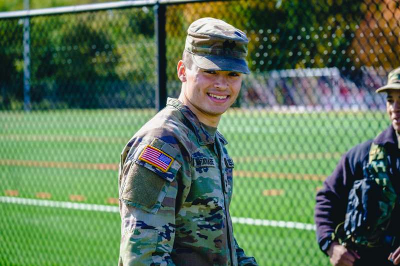 a man in military uniform