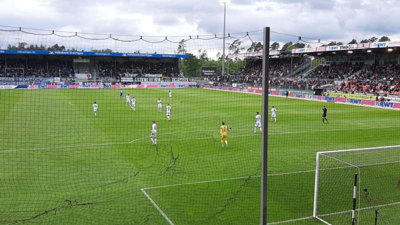 A German soccer match