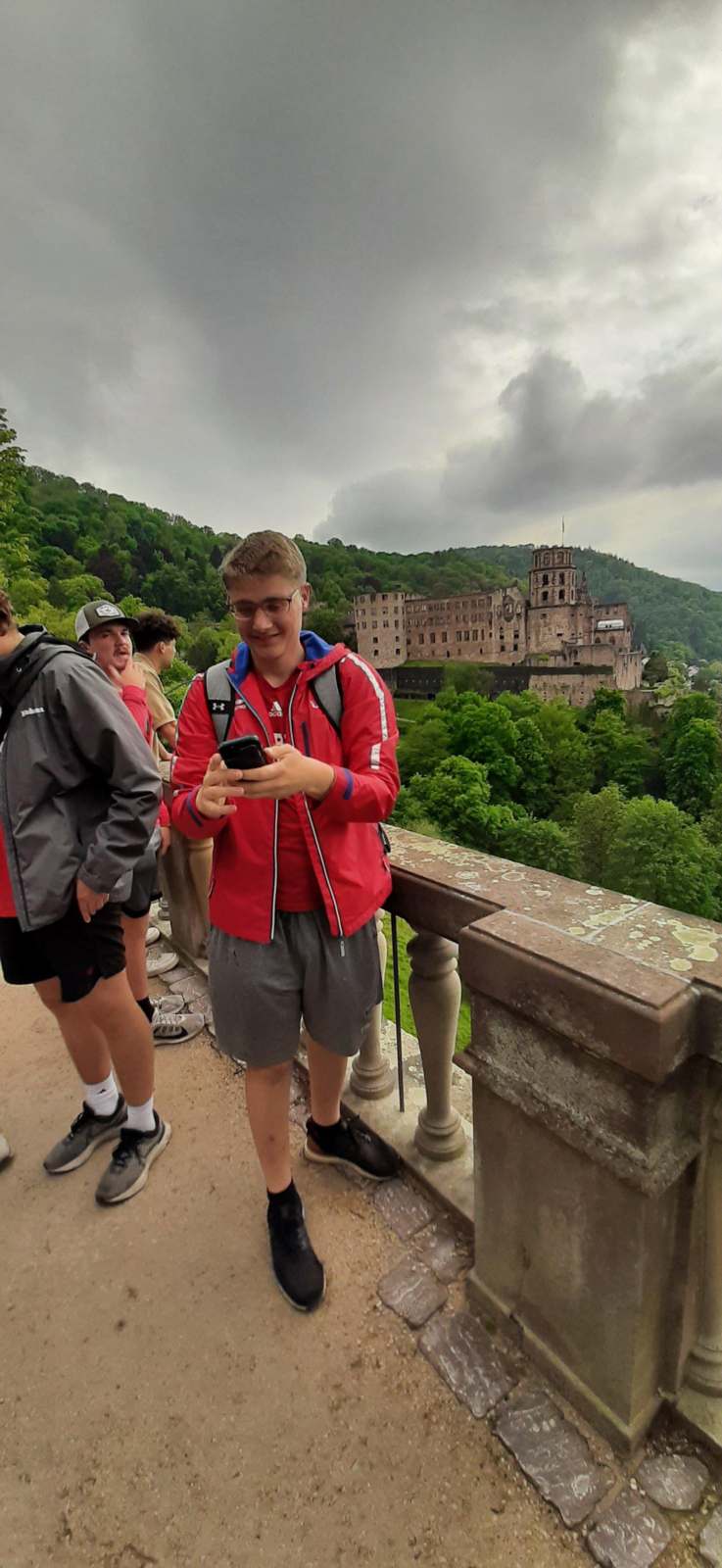 selfie with Heidelberg Castle