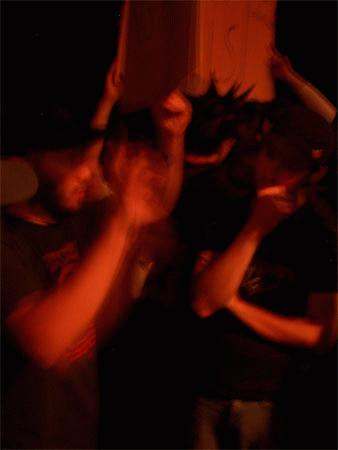 a group of people dancing