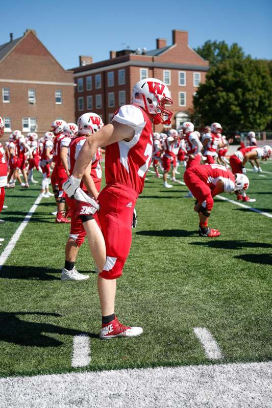 a football players on a field