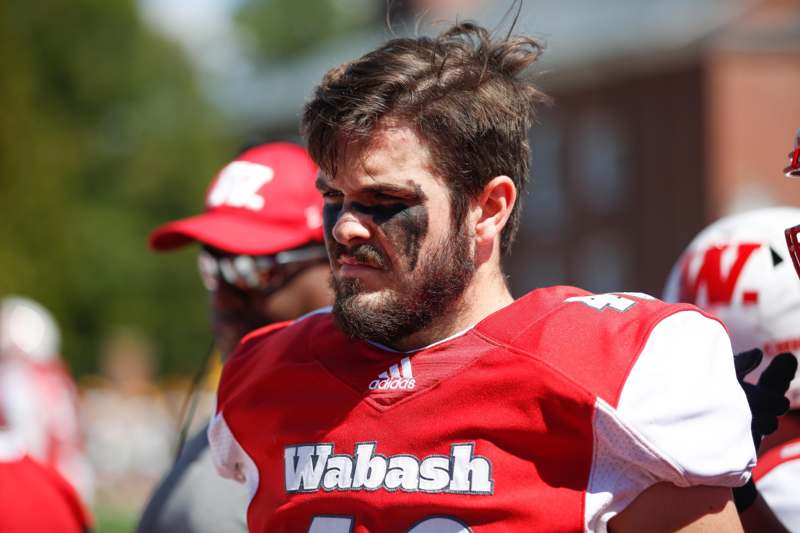 a man in a football jersey