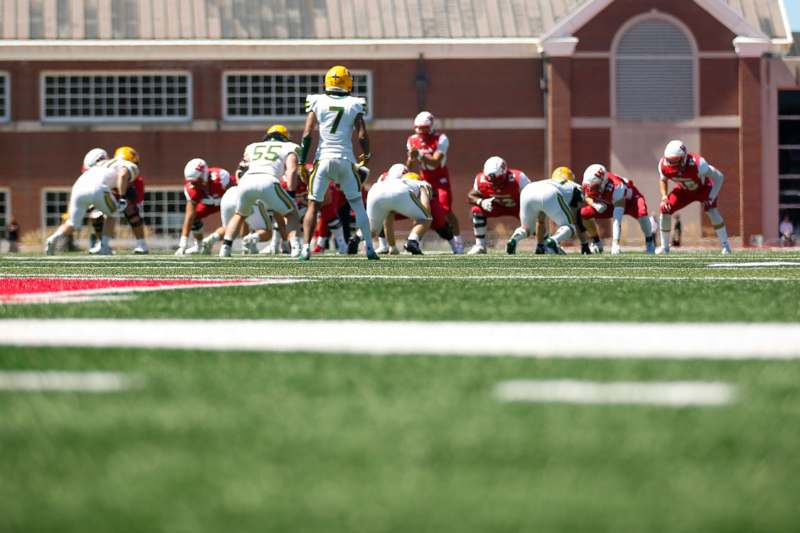 a football players on a field