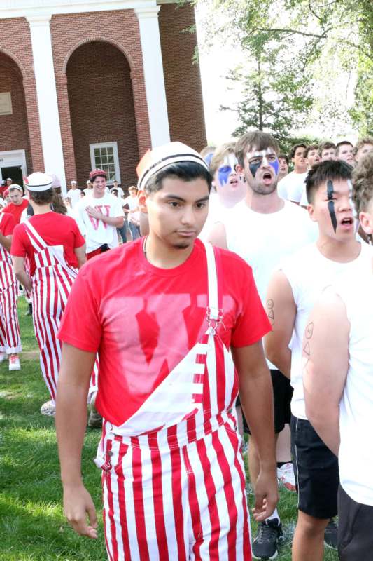 a group of people in clothing