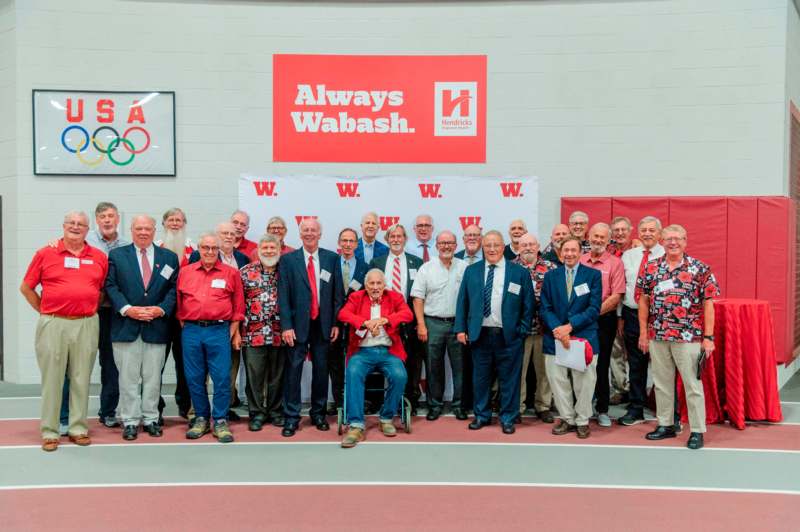 a group of people posing for a photo