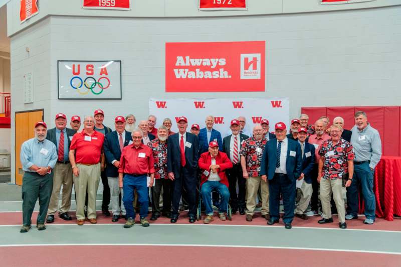 a group of people posing for a photo