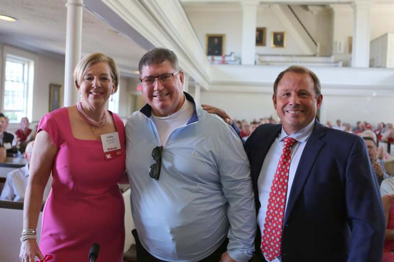 Dale Sorenson with Kathy Wunderlich and Scott Feller