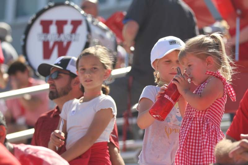 a group of children in a stadium