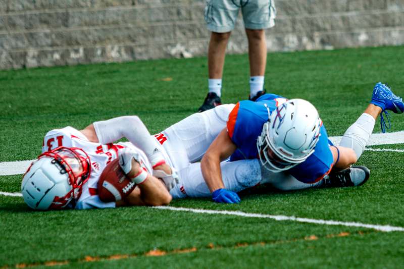 a football players on a field