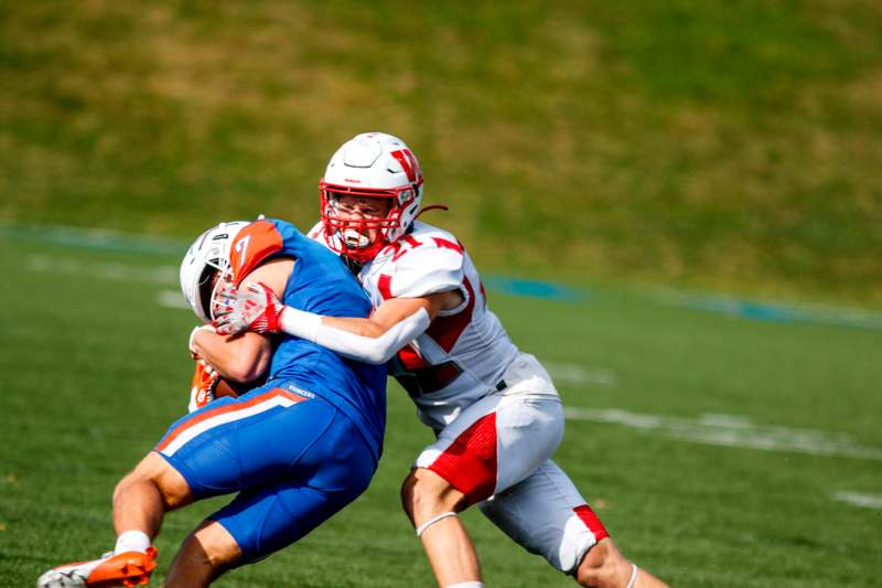 a football players in a game