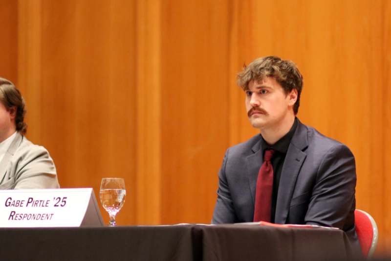 a man sitting at a table