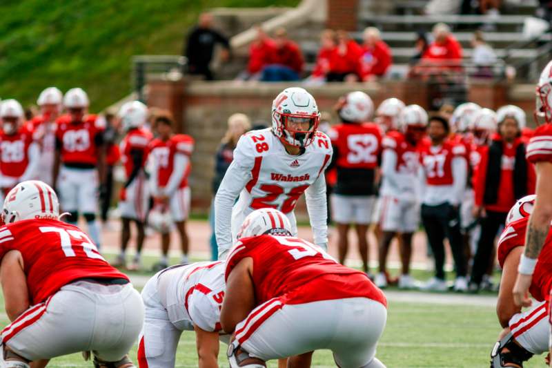 a football player in a field