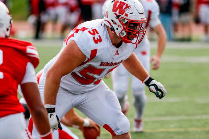 a football player in a uniform