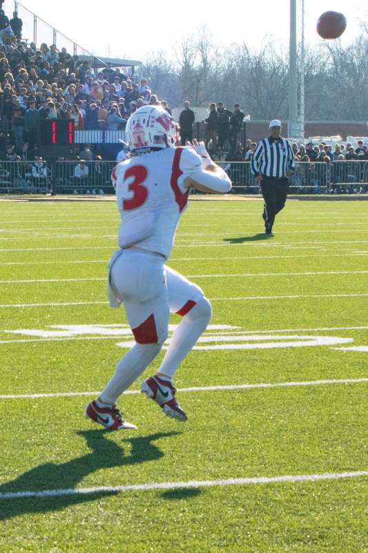 a football player on a field