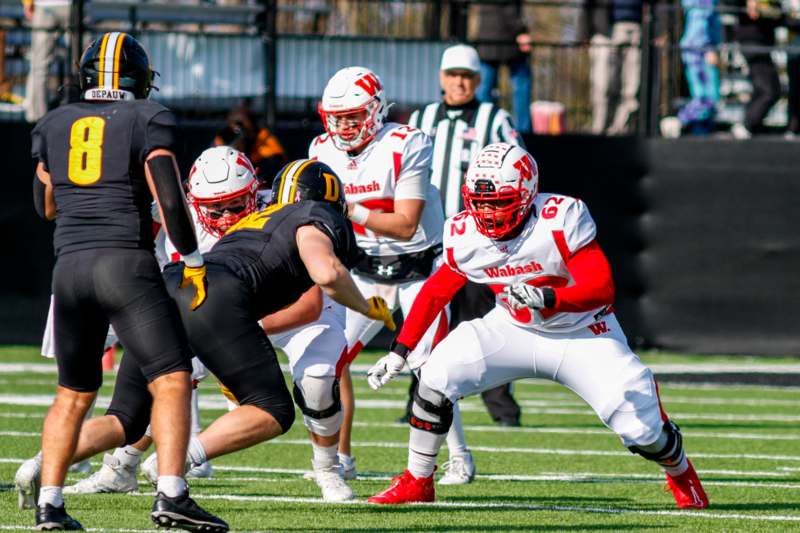 a group of football players on a field