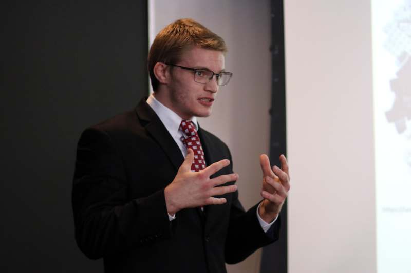 a man in a suit and tie