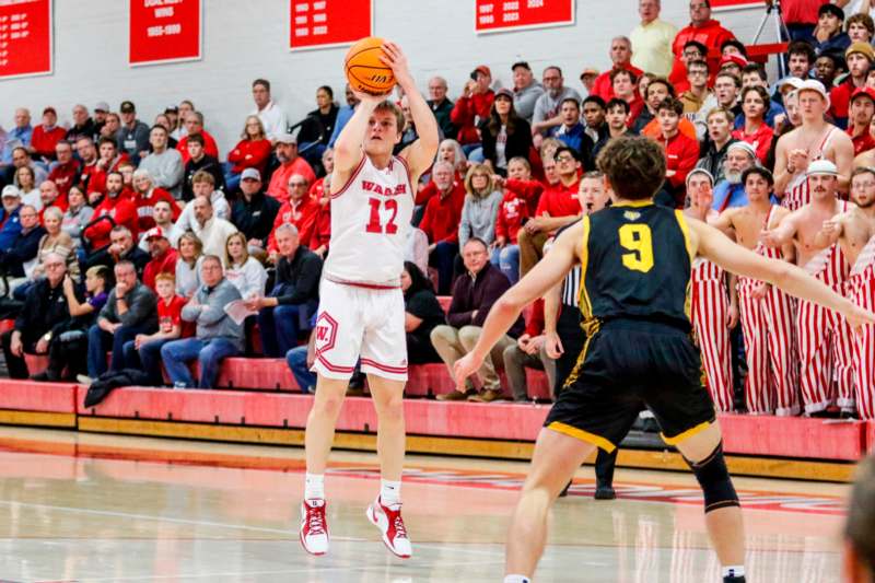 a basketball player in a game