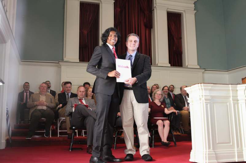 Borinstein Memorial Outstanding Freshman in Chemistry Award - Jonathan Joseph Parackattu
