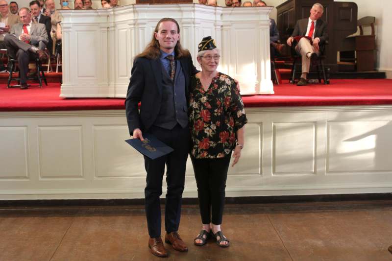 American Legion Byron Cox Post 72 Theodore G. Gronert Scholarship Award - Preston Cooper Reynolds
