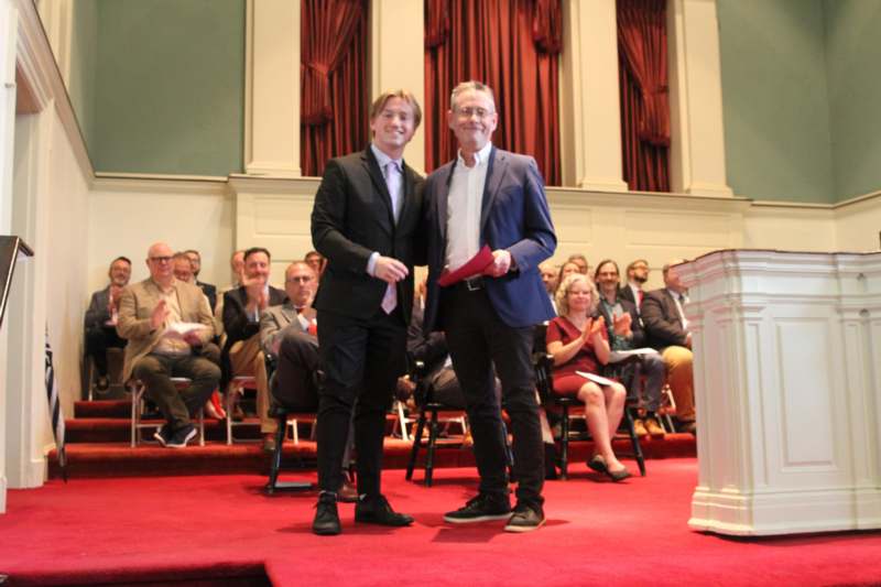 Patterson-Goldberger Outstanding Freshman Journalism Award - Owen Hadley Vermeulen