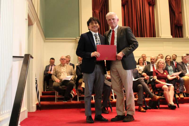 D.J. Angus-Scientech Educational Foundation Award - Angel Perez