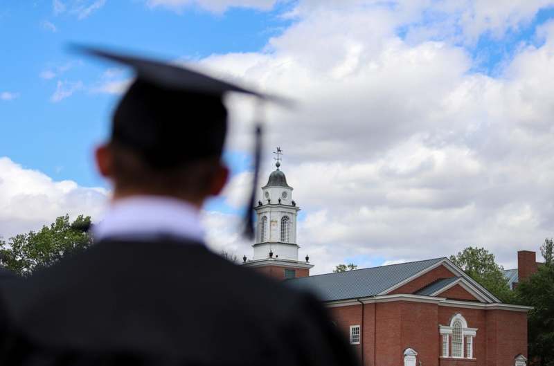 a man in a graduation cap and gown