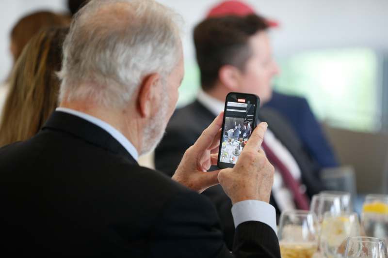 a man taking a picture of himself