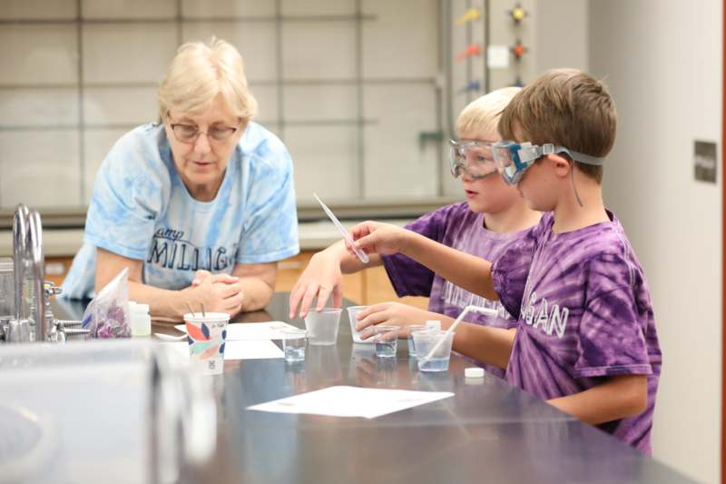 a group of people wearing goggles