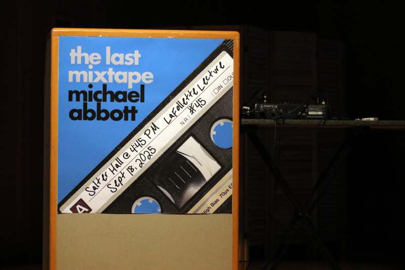 a poster of a cassette tape