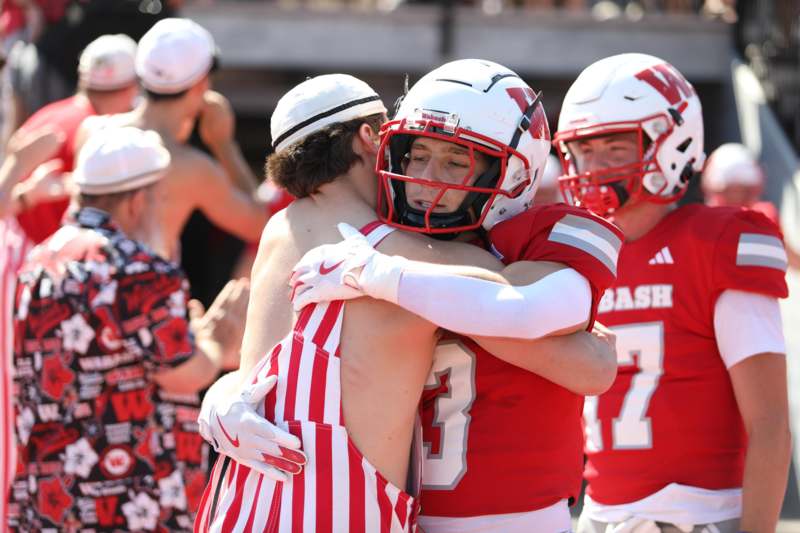 a group of people hugging